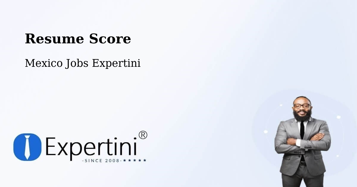 Resume Score & Job Description Match Tool – Las Aguamitas - Mexico Jobs Expertini